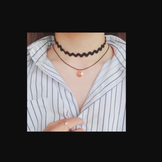 Dây chuyền tatoo Giá sỉ 15k bao gồm dây và mặt CHOCKER GIÁ SỈvòng cổ tatto giá rẻ - 74
