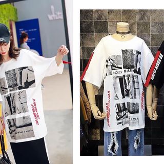 ÁO UNISEX THÁI TAY LỠ 6