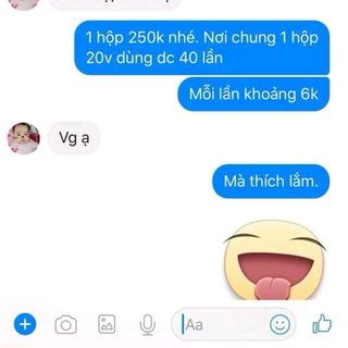 Mặt nạ yến Vychi - NPP Nguyễn Hùng Thế Minh