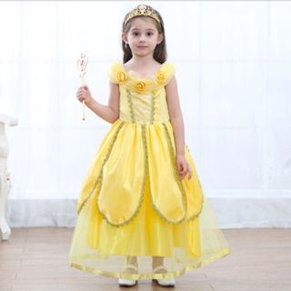 Đầm hoá trang công chúa Belle cho bé gái