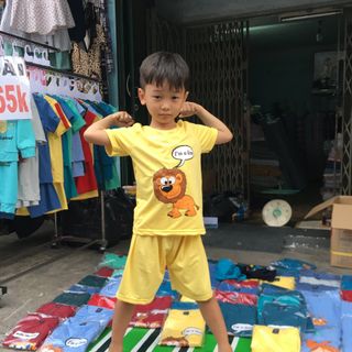 Đồ bộ bé trai supha size nhỏ