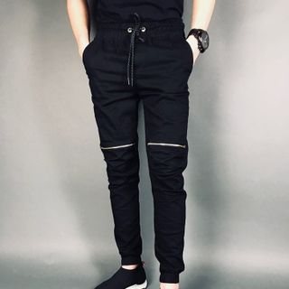 Quần kaki khóa gối