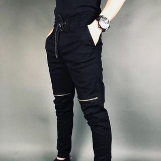 Quần kaki khóa gối