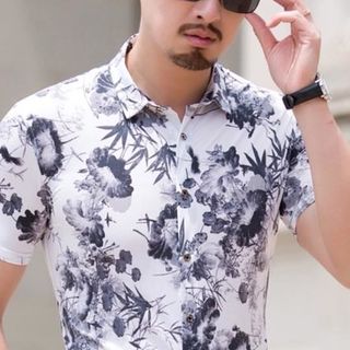 Sơ Mi Họa Tiết - Hàng Quãng Châu