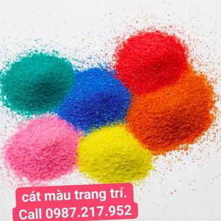 Bán Cát Màu giá tốt Có 15 màu khác nhau - màu sắc tươi đẹp  Giao hàng TPHCM và toàn quốc  - 14