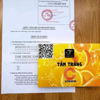 tắm trắng cam cty