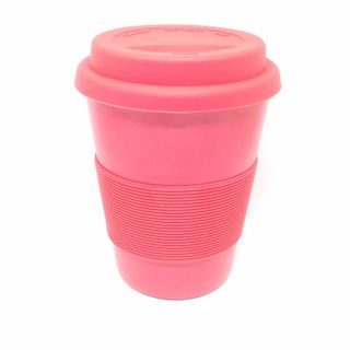 Ly cà phê chất liệu chứa xơ tre với nắp silicon