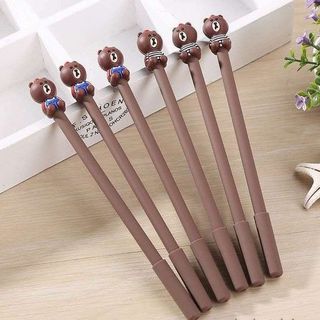 Bút bi nước Hình Gấu Brown
