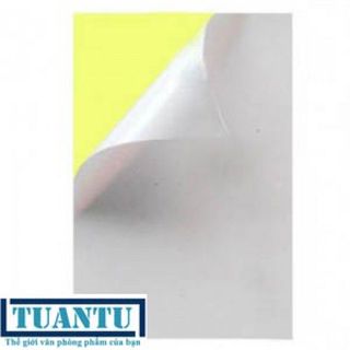 Decal A4 đế vàng