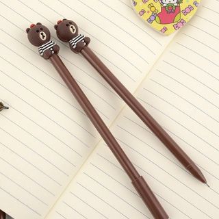 Bút bi nước Hình Gấu Brown