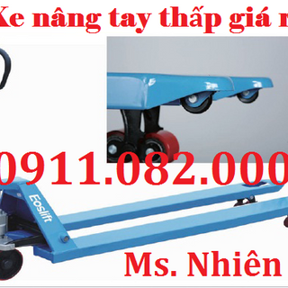 Xe nâng tay thấp giá sỉ- xe nâng tay 3000 giá rẻ cần thơ giá sỉ