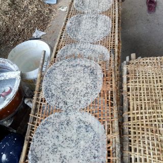 BÁNH TRÁNG MÈ ĐENBánh Đa Vừng Đen - Chưa Nướng