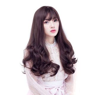 Nguyên đầu xoăn phồng nhiều màu