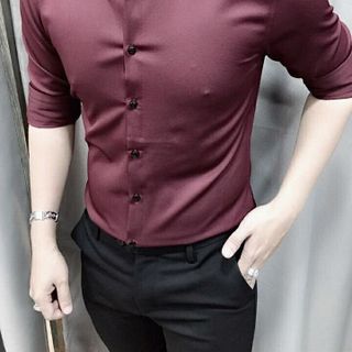 Áo Sơ Mi Màu Tay Dài