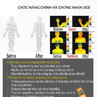VÒNG TAY TITAN ĐIỀU HÒA HUYẾT ÁP