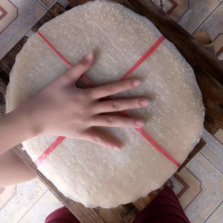 BÁNH TRÁNG MÈ TRẮNGBánh Đa Vừng Trắng - Chưa Nướng