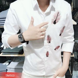 Áo Sơ Mi ThÊu Tay Dài 2
