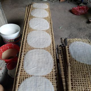 BÁNH TRÁNG MÈ TRẮNGBánh Đa Vừng Trắng - Chưa Nướng