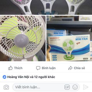 Quạt tích điện siêu mát