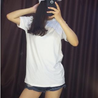 Áo thun Form rộng cổ tròn
