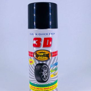 DƯỠNG NHỰA ĐEN SPRAYKING 3D