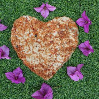 Bánh tráng bò khô trái tim - Thảo Đà Lạt