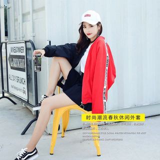 ÁO KHOÁC NỮ DÙ PHỐI 2 MÀU