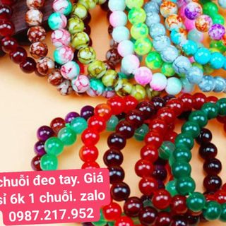 chuỗi đeo tay Giá sỉ 6k 1 chuỗi tổng đơn đặt hàng 500k được tính sỉ hàng luôn có sẵn zal-ô phong thủy giá sỉ vòng tay phong thủybỏ sỉ trang sức phong thủy