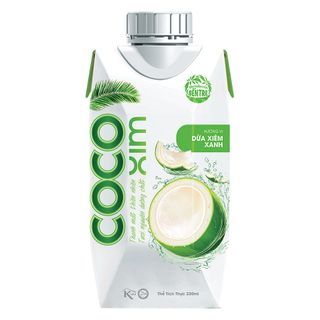 Thùng 12 hộp nước dừa Cocoxim Xanh 330ml