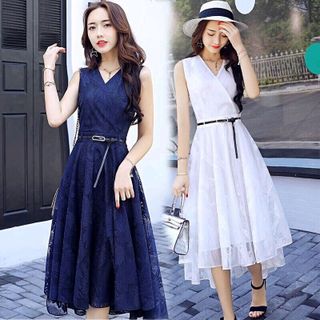 đầm ren đuôi cá