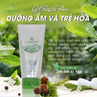 Tẩy tế bào chết hàng ngày made in Korea