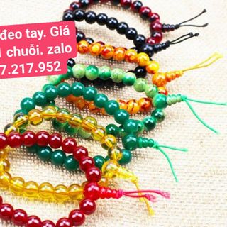 chuỗi đeo tay Giá sỉ 6k 1 chuỗi/ tổng đơn đặt hàng 500k được tính sỉ hàng luôn có sẵn zal-ô phong thủy giá sỉ vòng tay phong thủybỏ sỉ trang sức phong thủy