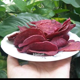 1kg khoai lang tím sấy giòn