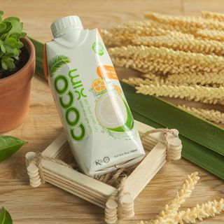 Thùng 12 hộp nước dừa Cocoxim Tắc 330ml