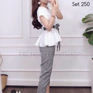 set bộ thun cát hàn