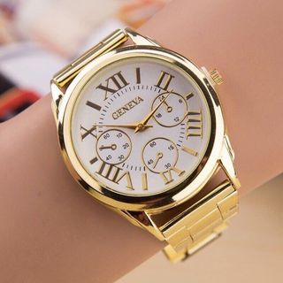 GIÁ SỈ ĐỒNG HỒ 3 KIM DÂY MẠ VÀNG giá sỉ
