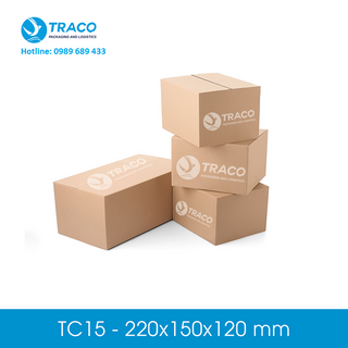 Hộp carton đối khẩu TC14 220x150x120 mm giá sỉ