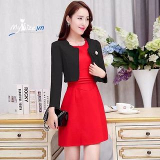 SÉT ĐẦM KÈM ÁO KHOÁC