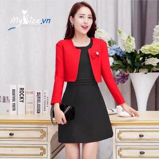SÉT ĐẦM KÈM ÁO KHOÁC