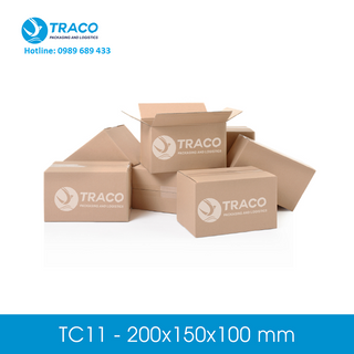 Hộp carton đối khẩu TC11 - 200x150x100mm - TC11 giá sỉ