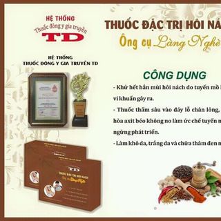 Thuốc đặc trị hôi nách - hôi chân Ông cụ Làng Nghè