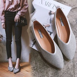giày bup bê kim tuyến