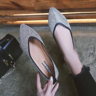 giày bup bê kim tuyến
