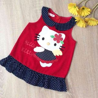 đầm giả nhung kitty