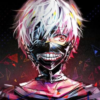 MẶT NẠ KANEKI GOUL BẰNG DA