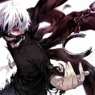 MẶT NẠ KANEKI GOUL BẰNG DA