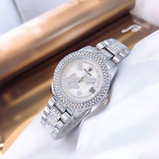 đồng hồ mặt tròn hình bướm