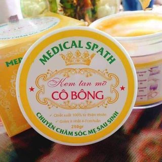 Kem tan giảm mỡ bụng giảm béo cô bông