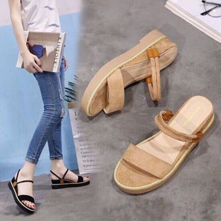 giày sandal xuông han quoc