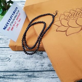 Nệm Ngồi Thiền Thêu Sen Màu Vàng Nghệ